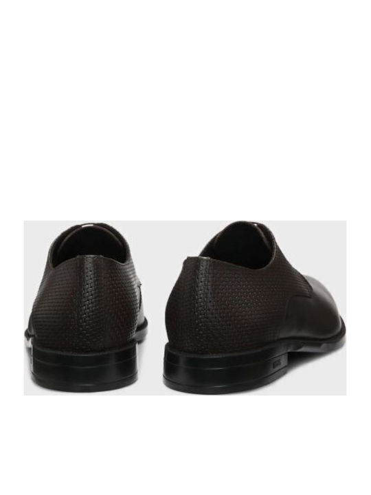 Leder Herrenschuhe Schwarz