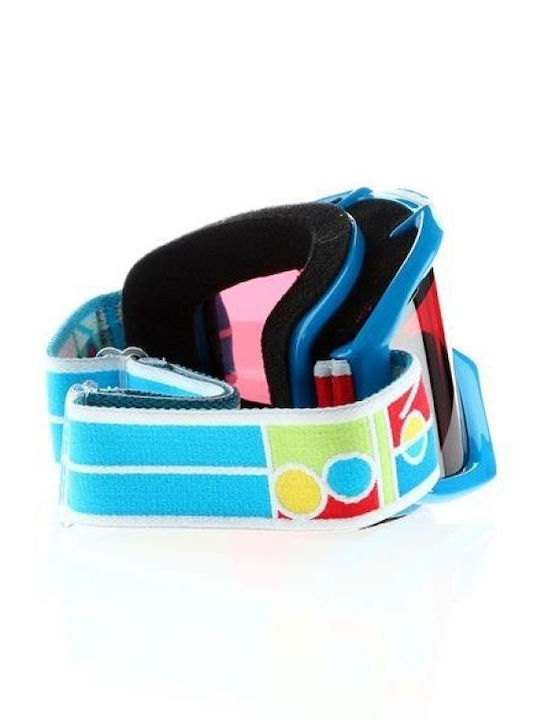 Bolle Nova Μάσκα Σκι & Snowboard Ενηλίκων Μπλε με Φακό σε Μπλε Χρώμα