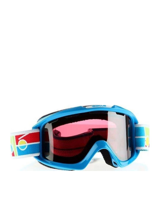 Bolle Nova Μάσκα Σκι & Snowboard Ενηλίκων Μπλε με Φακό σε Μπλε Χρώμα