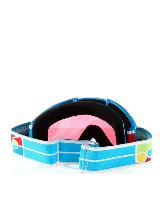 Bolle Nova Μάσκα Σκι & Snowboard Ενηλίκων Μπλε με Φακό σε Μπλε Χρώμα