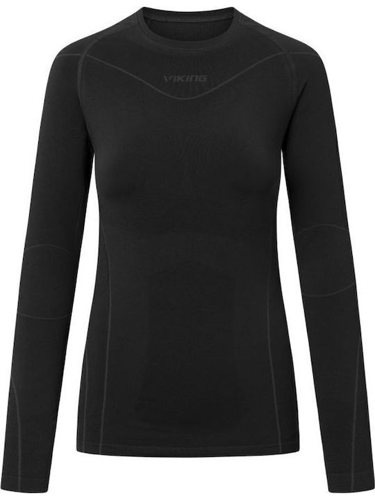 Viking Damen Thermo Set Schwarz