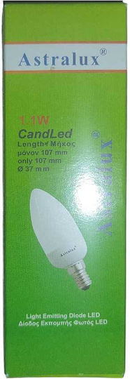 Astralux LED Bulb 1W for Socket E14 Warm White