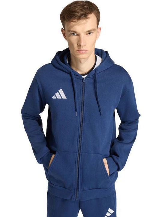 Entrada Cardigan With Hood Navy Blue