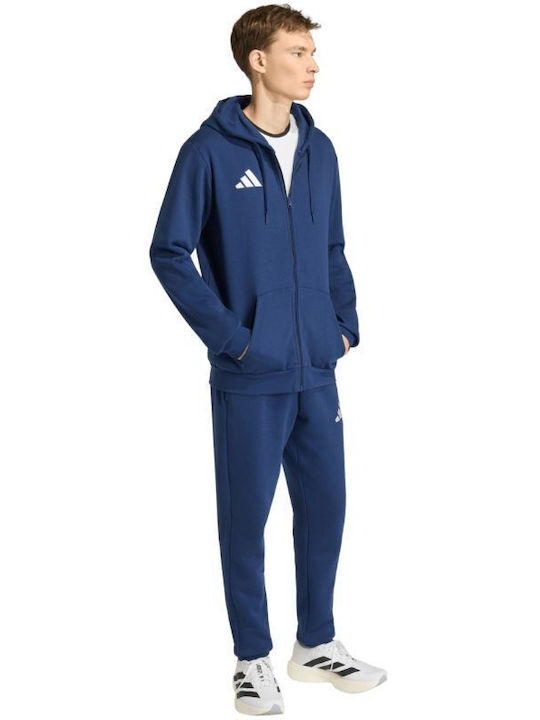 Entrada Cardigan With Hood Navy Blue