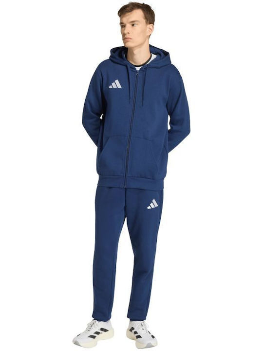 Entrada Cardigan With Hood Navy Blue