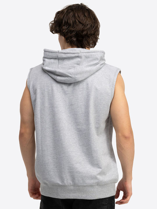 Bignor Sweatshirt with Hood Marl Grey/black