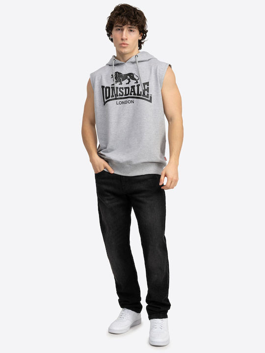 Bignor Sweatshirt with Hood Marl Grey/black