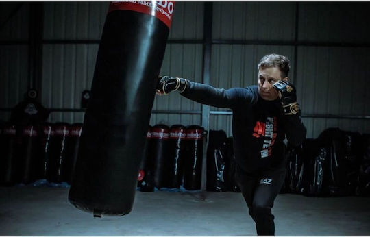 DBX Bushido Γάντια Πυγμαχίας από Συνθετικό Δέρμα για Σάκο Μαύρα