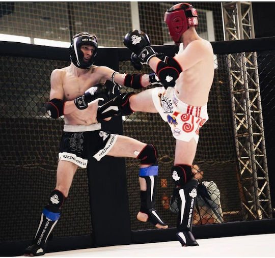 DBX Bushido Боксови Ръкавици за Състезание Бели