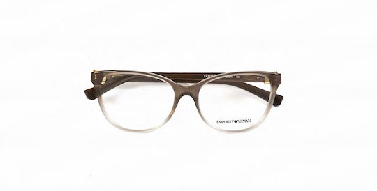 Emporio Armani Σκελετός Γυαλιών Μπεζ EA3077 5458