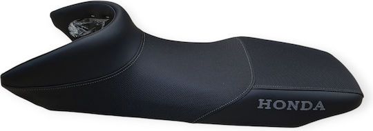Tansalp650 Honda Anti-Slip Seat Cover Grey Stitching Honda Logos