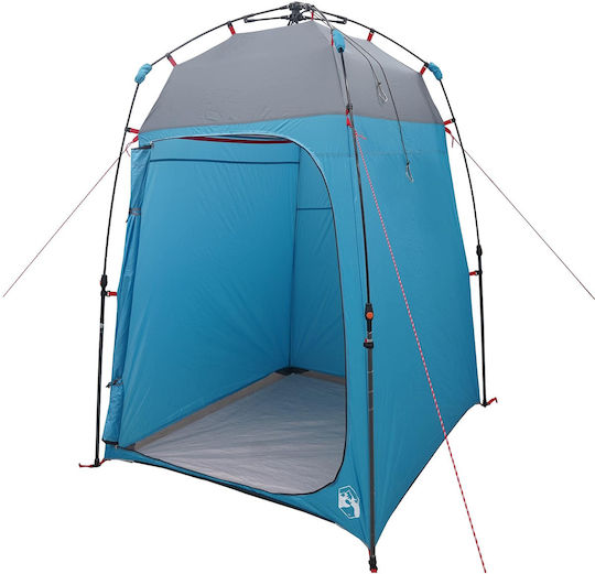 vidaXL Summer Camping Tent Toilet Blue 160x160x227cm