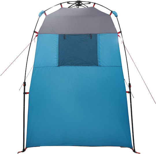 vidaXL Summer Camping Tent Toilet Blue 160x160x227cm