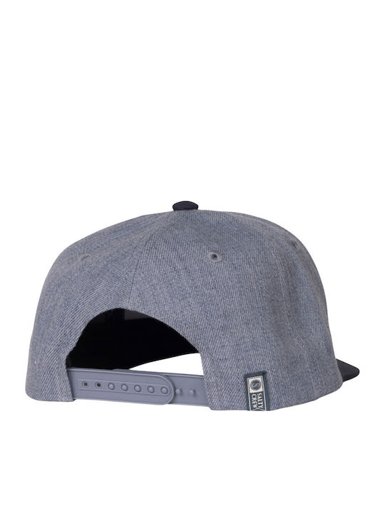 Salty Crew Tailgate Snapback Kappen Mineral Blau Slate
