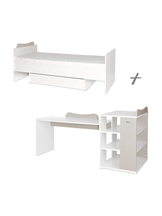 Lorelli Πολυμορφική Κούνια White Artwood White Artwood