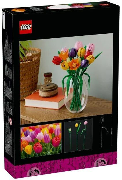 LEGO Botanical Collection Tulip Bouquet για 18+ Ετών 576τμχ