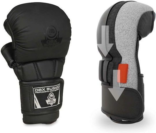 Mma Sparring Gloves M Black Master Valor Series