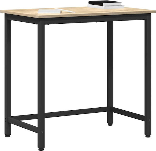 Sonoma Wooden Kitchen Table with Oak Metal Frame Sonoma 100x50x76.5cm