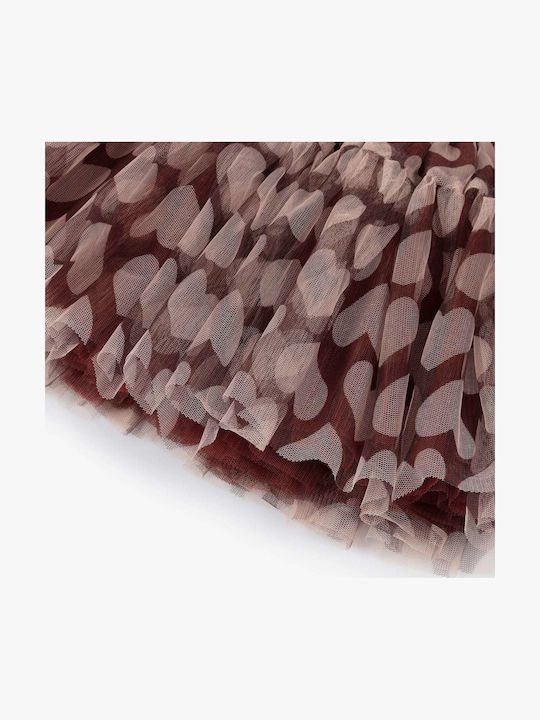 Kids' Tulle Tutu Skirt Burgundy