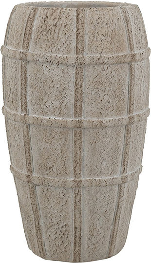 Artekko Βάζο Τσιμεντένιο Μπεζ Φ18xΥ30.5cm