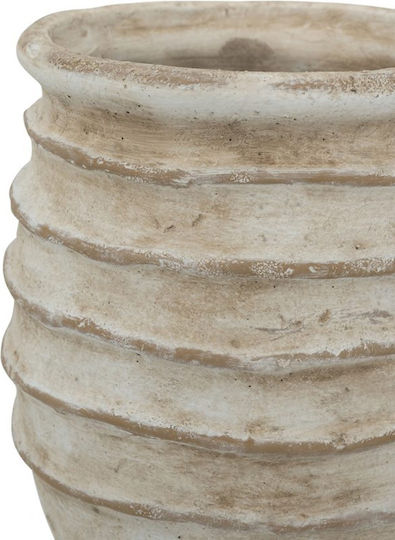 Artekko Decorative Vase Beige 24x24x33cm