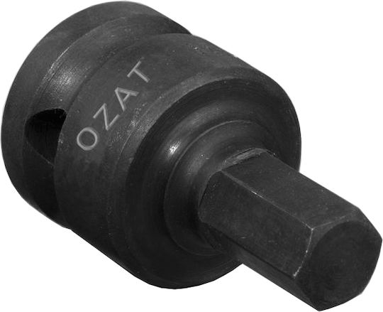 OZAT Καρυδάκι Αέρος Τετράγωνο με Καρέ Υποδοχής HEX, 1/2"