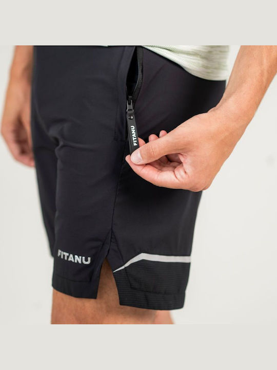 Sportliche Herrenshorts Schwarz