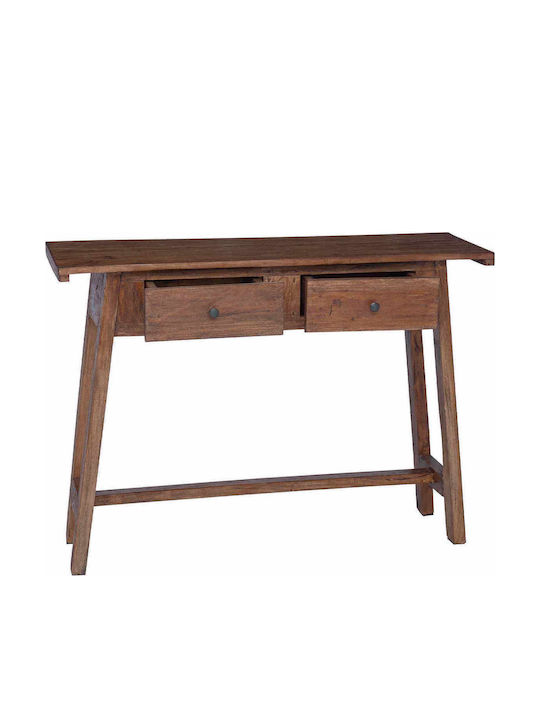 Schreibtisch aus Massivholz Coffee 110x30x79cm