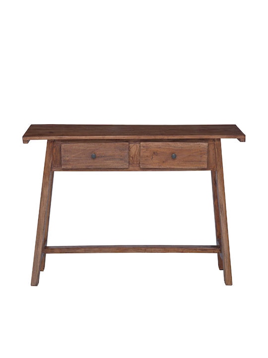 Schreibtisch aus Massivholz Coffee 110x30x79cm