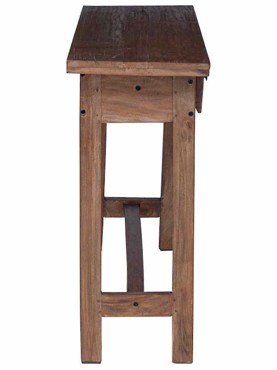 Schreibtisch aus Massivholz Coffee 110x30x79cm