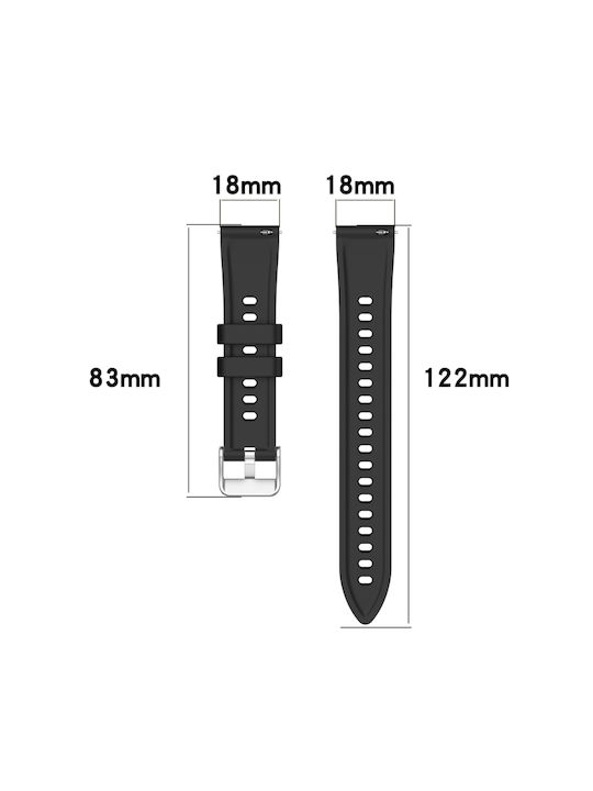 Strap Silicone Orange (Huawei Watch GT4/GT5 41mm / GT5 Pro 42mm)