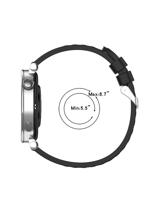 Strap Silicone Blue (Huawei Watch GT4/GT5 41mm / GT5 Pro 42mm)