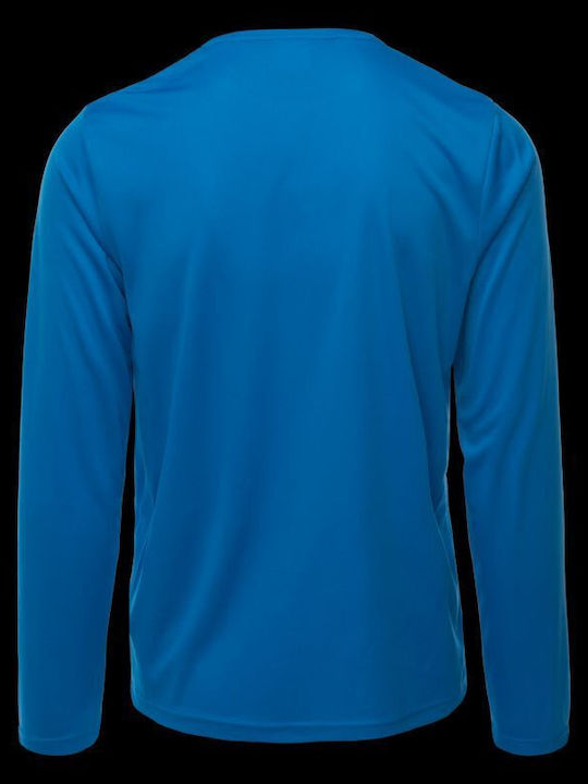 Sportliches Kurzarm T-Shirt Blau