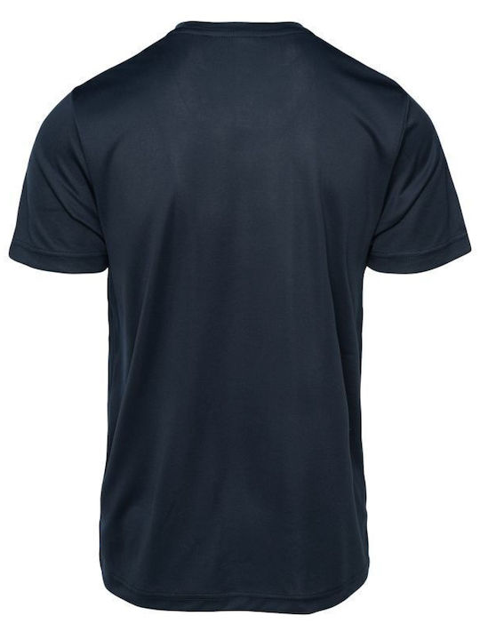 Αθλητικό T-shirt Navy Μπλε