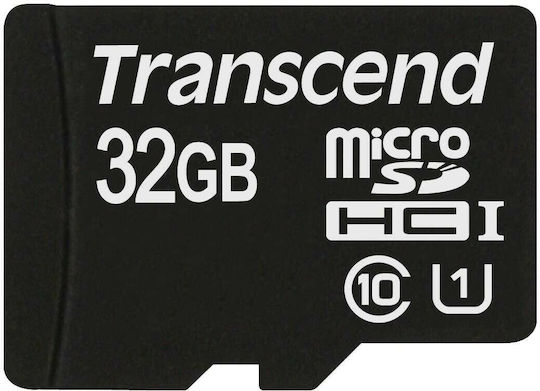 Transcend Premium microSDHC 32GB Class 10 U1 UHS-I