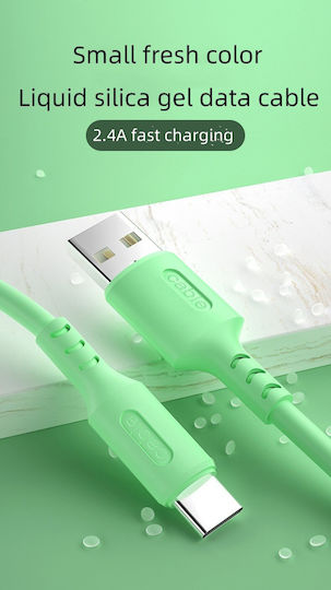 USB 2.0 Cable USB-C male - USB-A Κόκκινο 1m 100312