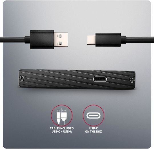 Axagon Θήκη για Σκληρό Δίσκο 2.5" SATA III με σύνδεση USB 2.0