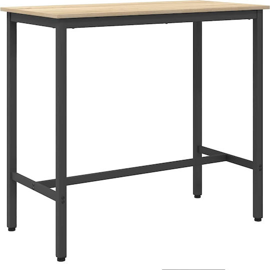 Table Bar Wooden Coffee 100x50x90.5cm