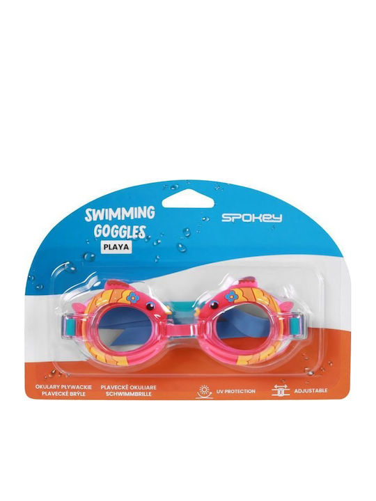 Spokey Swimming Goggles Kids Pink