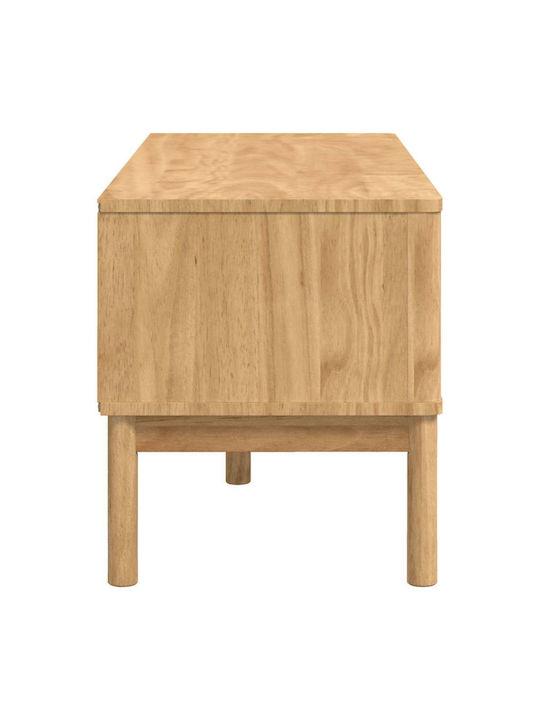 Entry Furniture with Bench Coffee 115x40x45cm