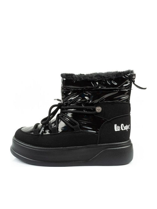Lee Cooper Damentliche Wanderschuhe Schwarz