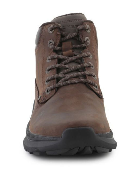 Skechers Slipins Pollard Waylon Мъжки Планински Обувки Кафяви