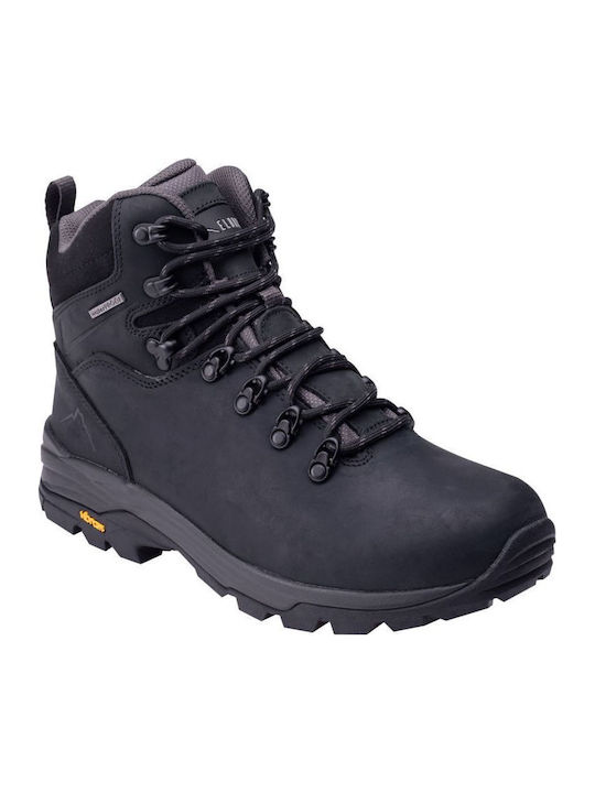 Elbrus Männer Wanderschuhe Wasserdicht Schwarz