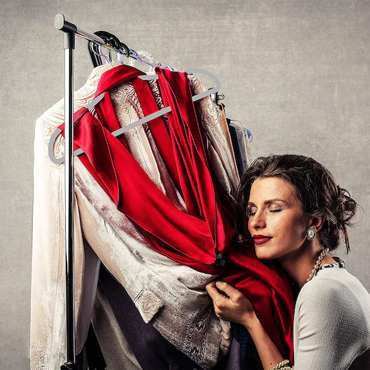Umeraș pentru Dulap pentru pantaloni Gri 10024664_753 50buc
