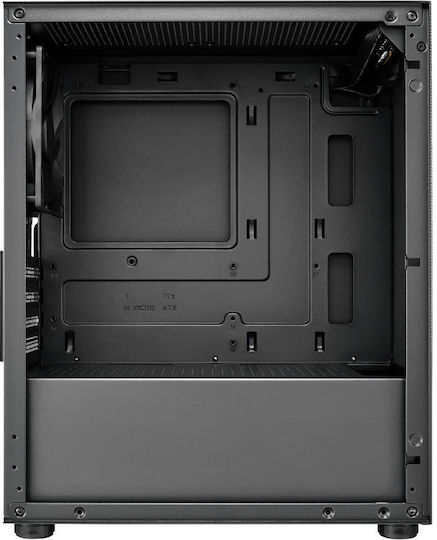 FSP/Fortron S110 Mini-Turm Computergehäuse Schwarz