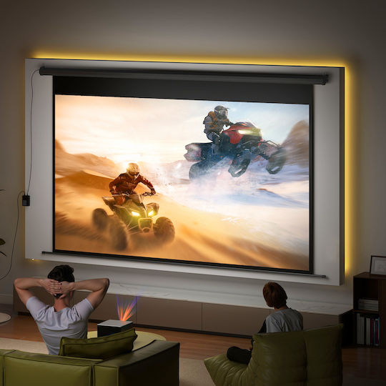 Οθόνη Προβολής Projector για Τοίχο/Οροφή Μορφή με Λόγο Εικόνας 16:9 266x149cm / 120"