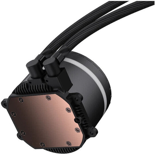 GameMax IceBurg 240 AIO Водно Охлаждане За CPU С 2 Вентилатора 120mm И RGB Осветление