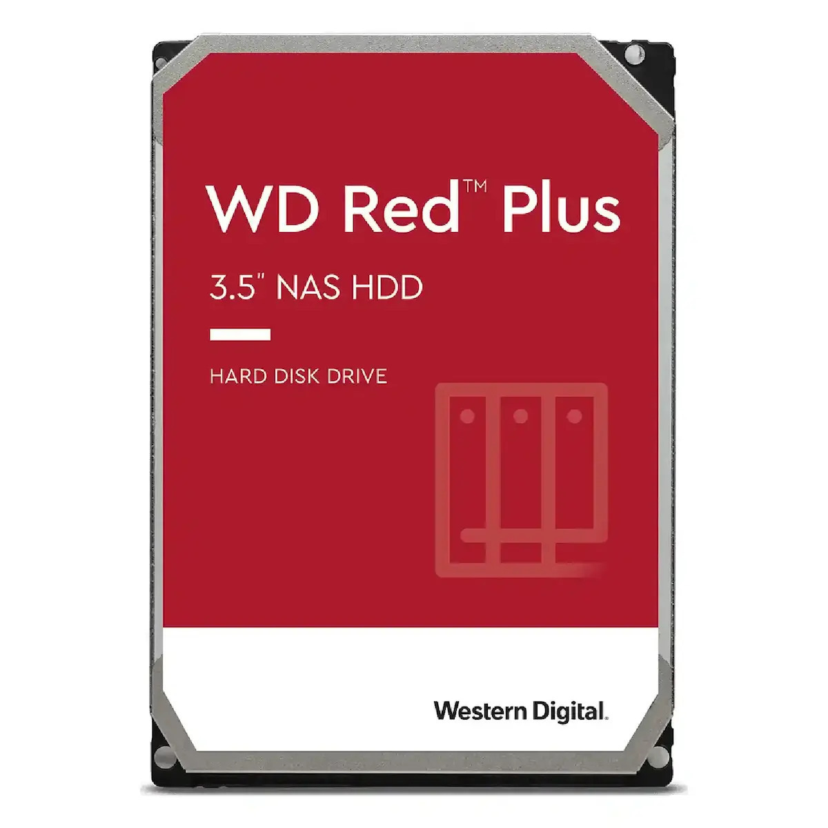 Western Digital Red Plus 4TB HDD Σκληρός Δίσκος 3.5