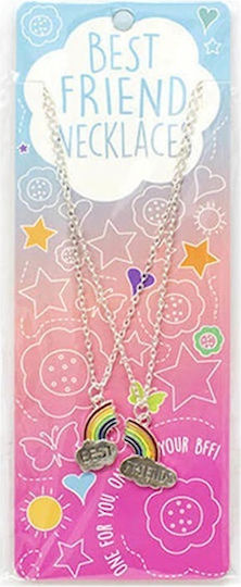 Gama Brands Best Friends Necklaces Rainbow Jewelry Game