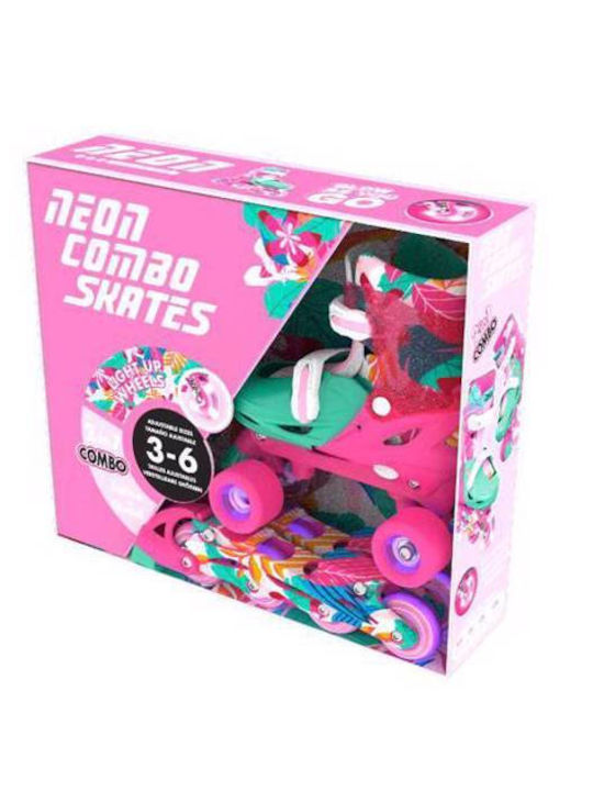 Y Volution Y Glider Deluxe XL 18 Quad Einstellbar Rollers Rosa Erwachsene/Kinder
